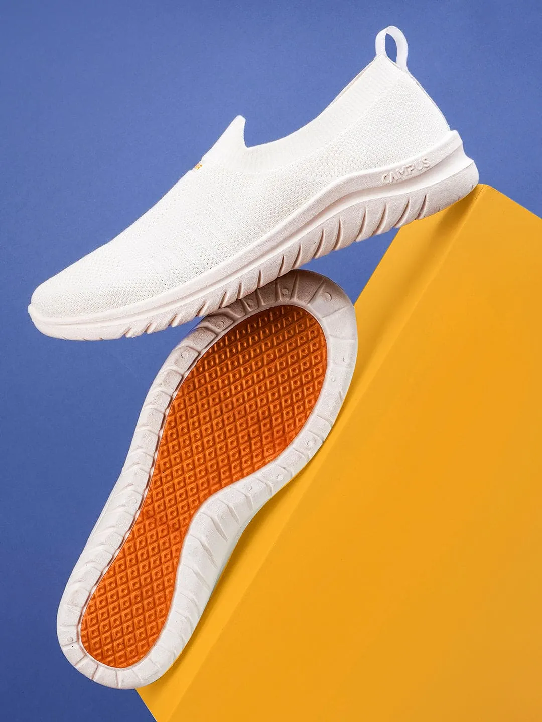 AGR-002 White Men's Walking Shoes sold by Campus Shoes product image thumbnail 5
