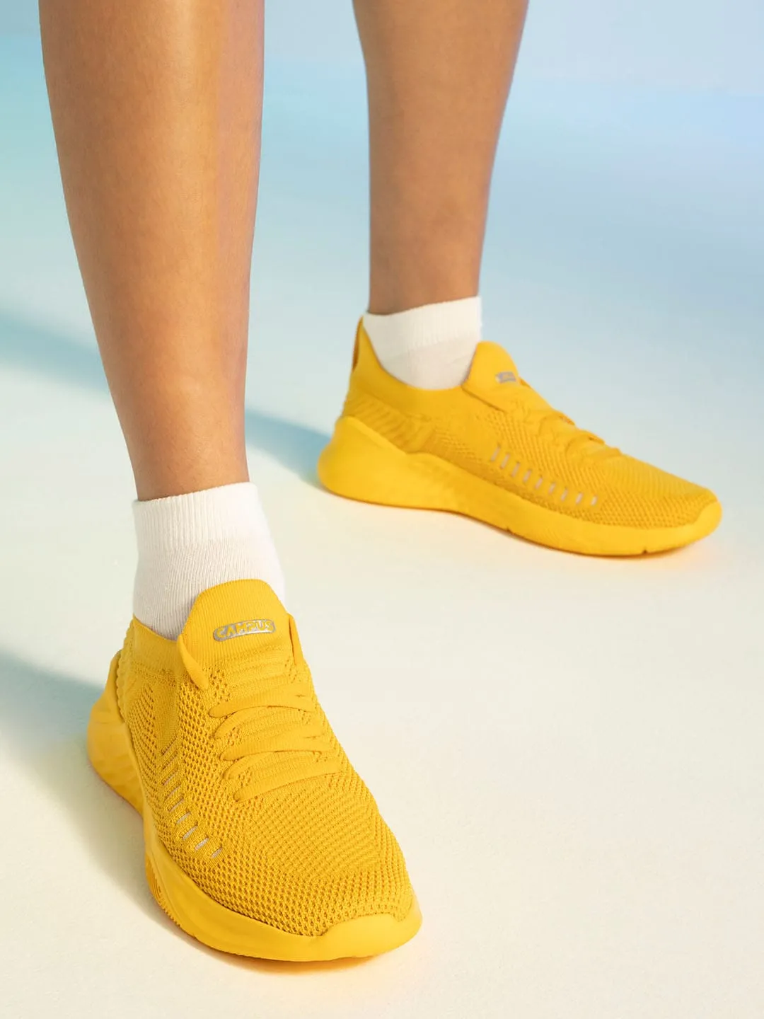 CAMP-FLEEK Yellow Women's Running Shoes sold by Campus Shoes product image thumbnail 5