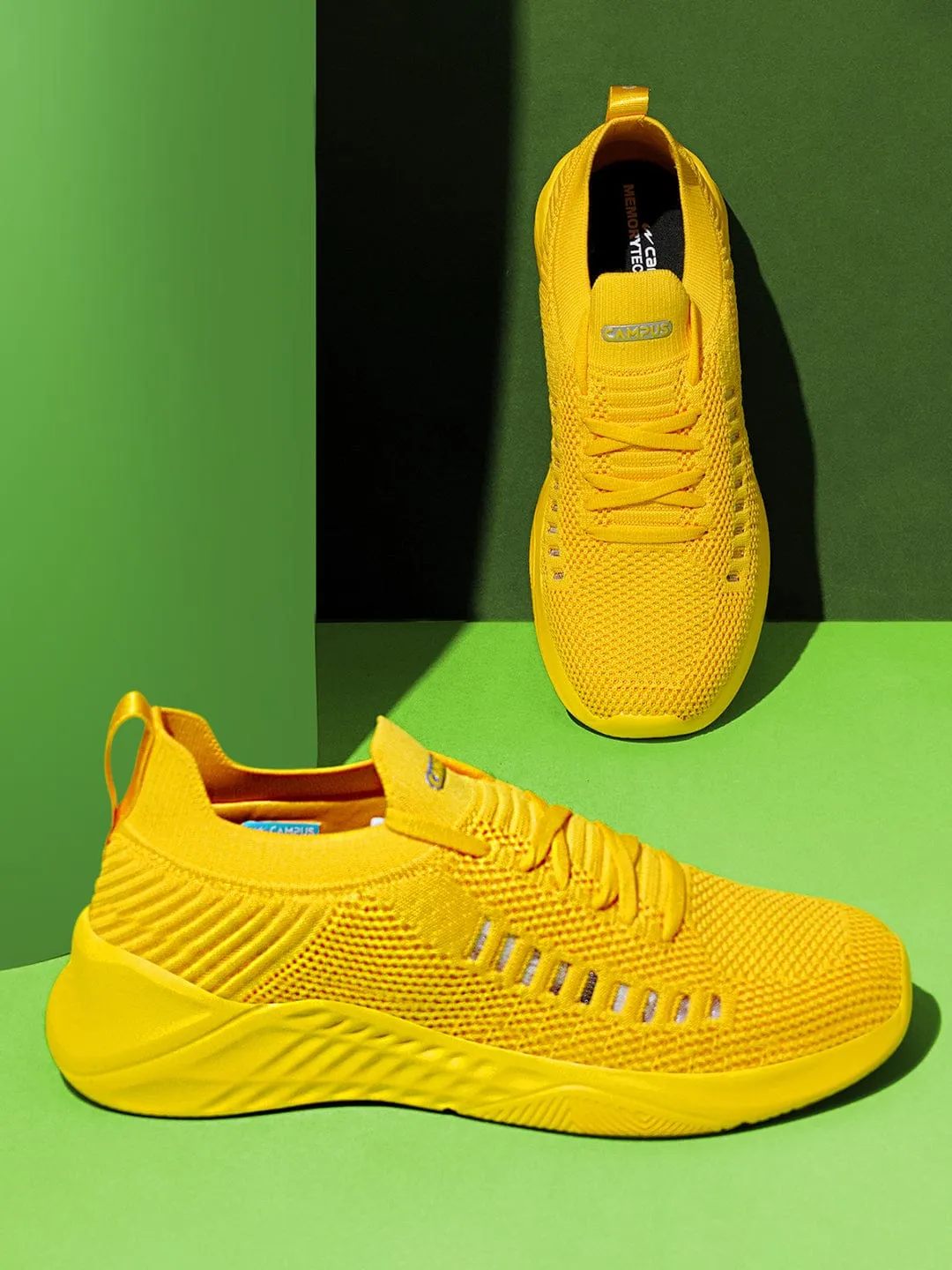 CAMP-FLEEK Yellow Women's Running Shoes sold by Campus Shoes product image thumbnail 4