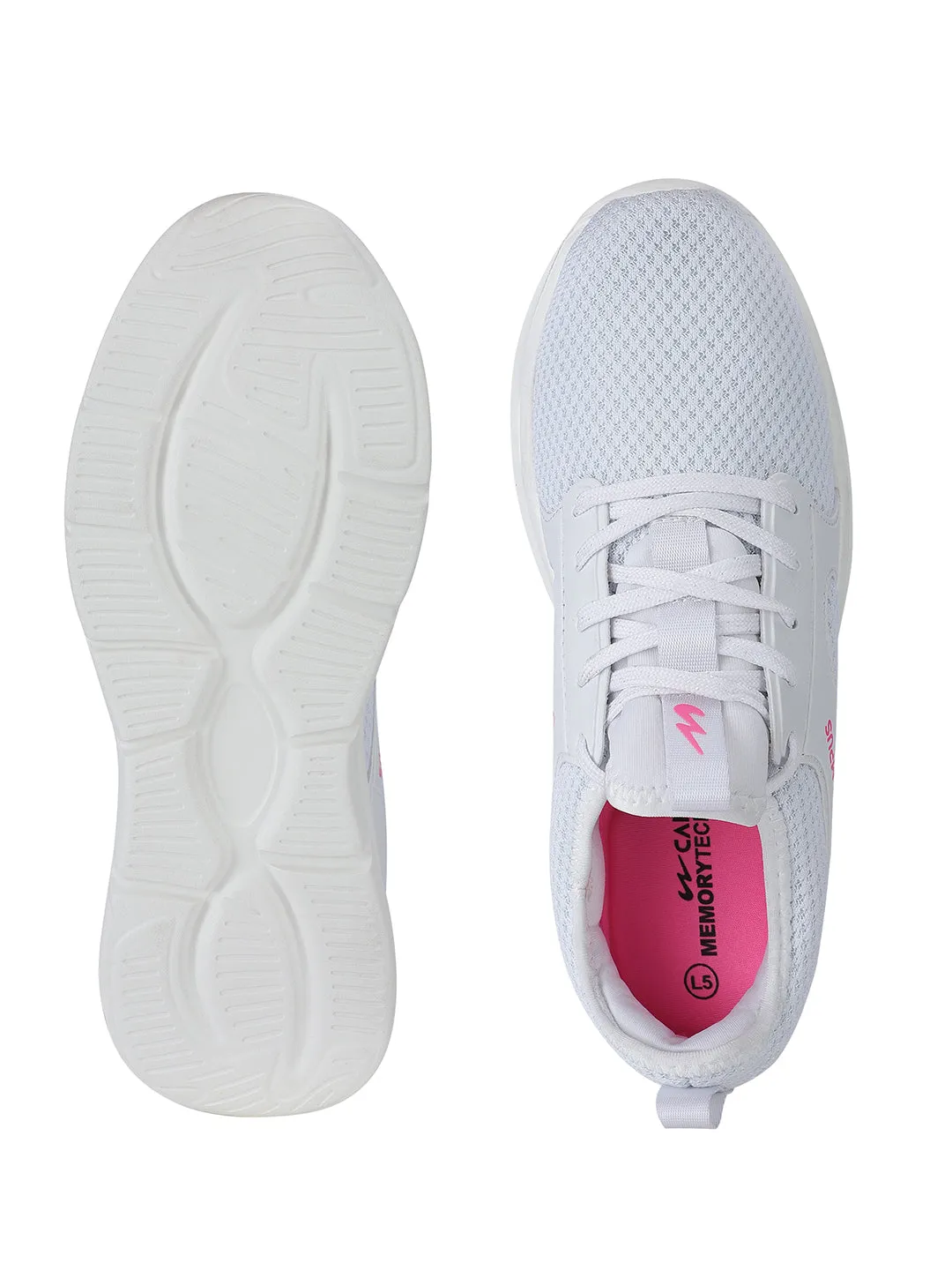 AIDEN White Women's Casual Shoes sold by Campus Shoes product image thumbnail 5