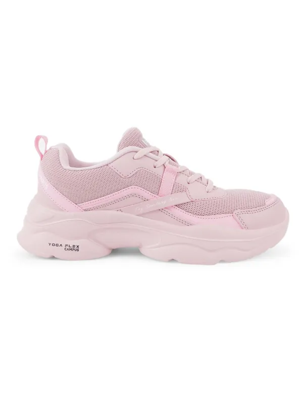 RAISE Peach Women's Sneakers sold by Campus Shoes
