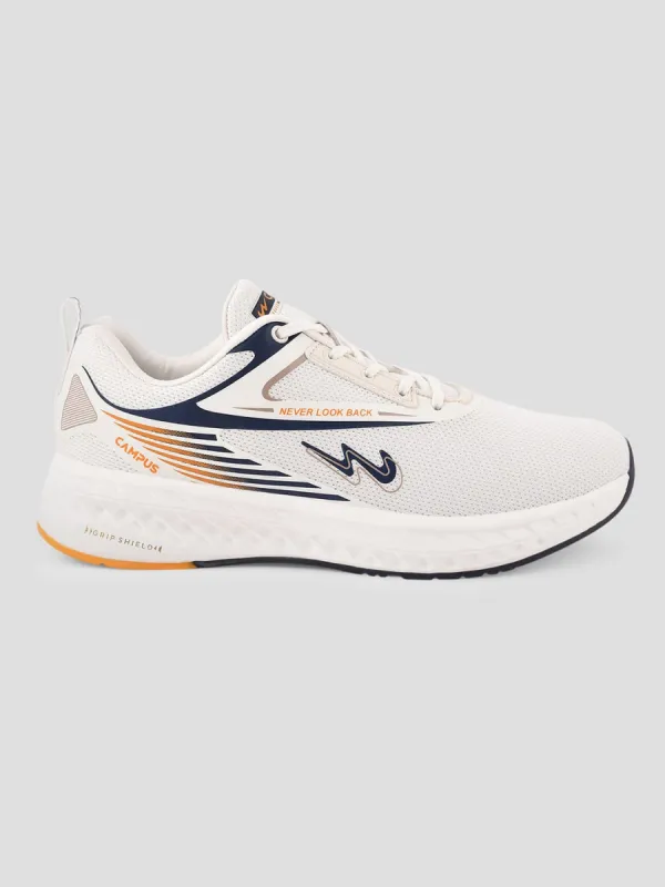 CAMP-DELIGHT White Men's Running Shoes sold by Campus Shoes