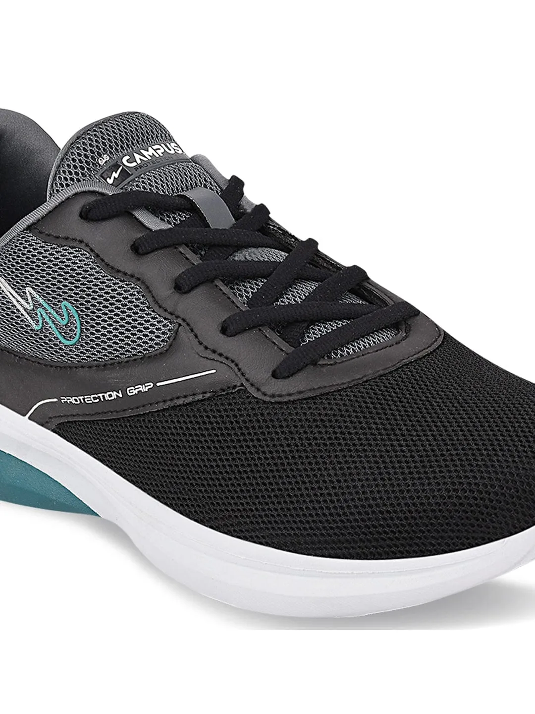 CAMP-RELISH Black Men's Running Shoes sold by Campus Shoes product image thumbnail 5