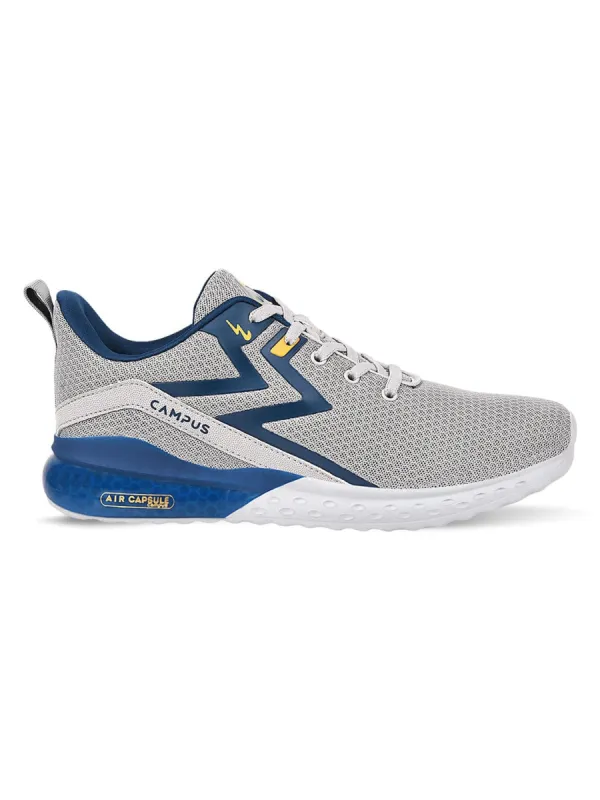ZINC Grey Men's Running Shoes sold by Campus Shoes