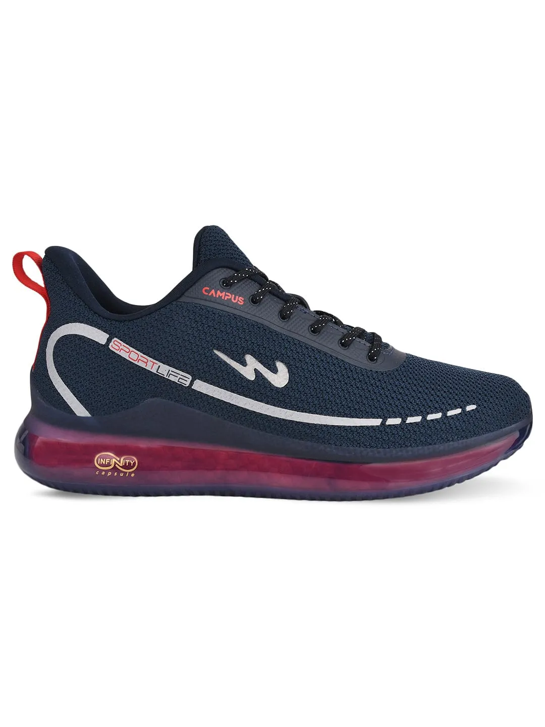 SENSOR Navy Men's Running Shoes sold by Campus Shoes