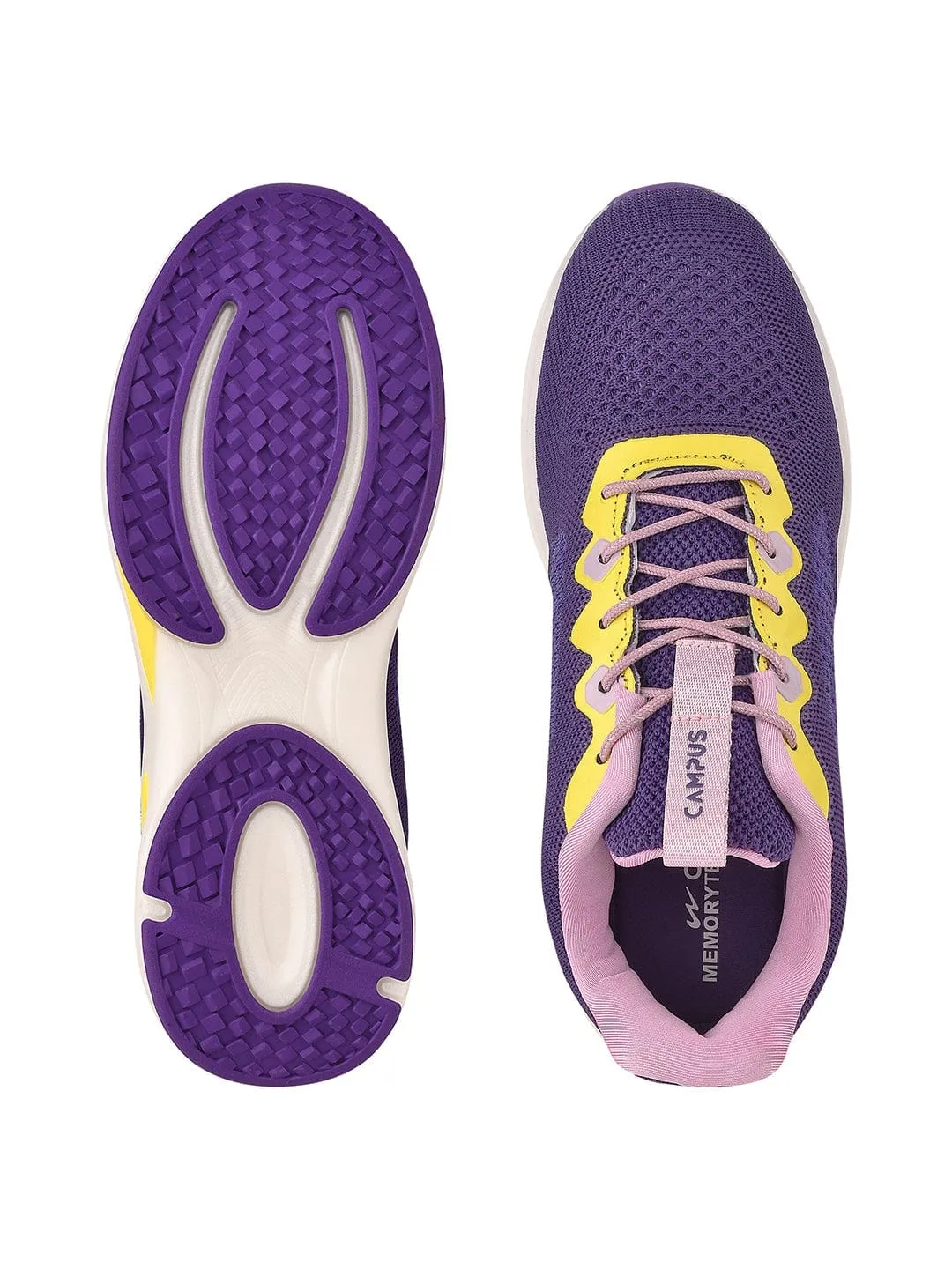 OLIVIA Purple Women's Sneakers sold by Campus Shoes product image thumbnail 5