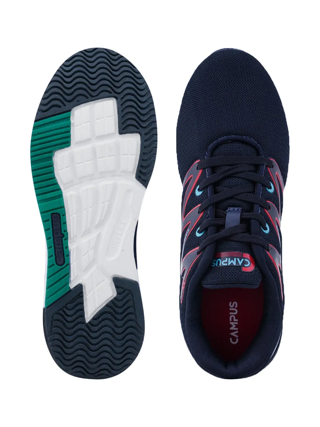 VULCANE Navy Men's Sports Shoes sold by Campus Shoes product image thumbnail 4