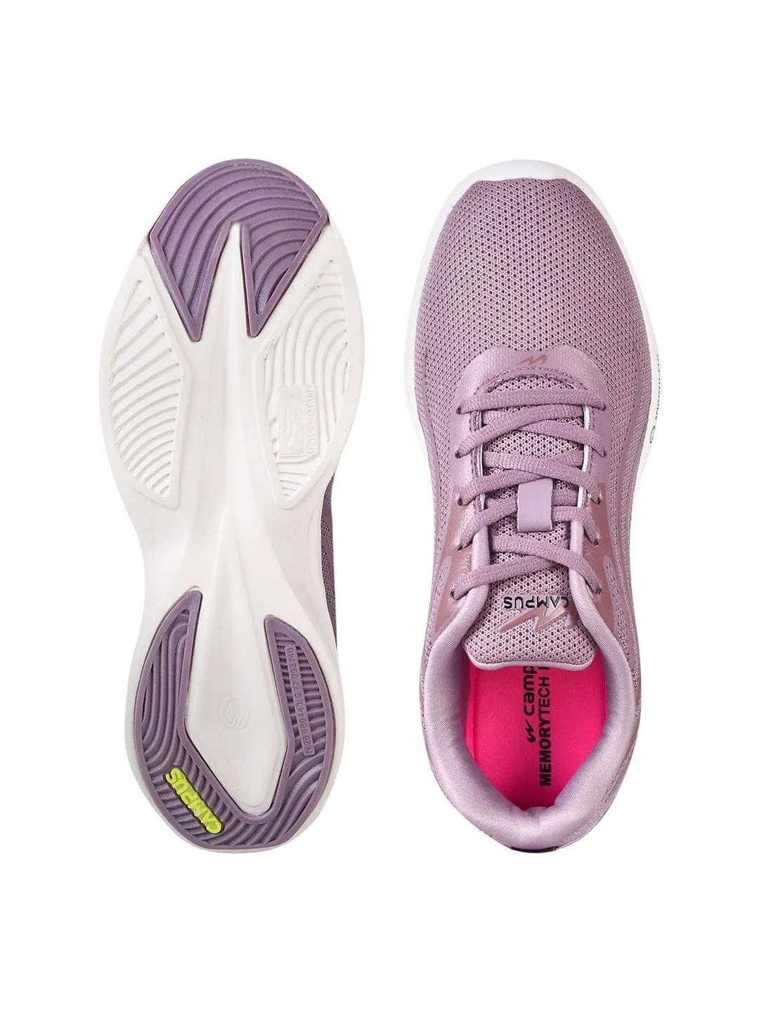 CAMP-PURE Purple Women's Sneakers sold by Campus Shoes product image thumbnail 5