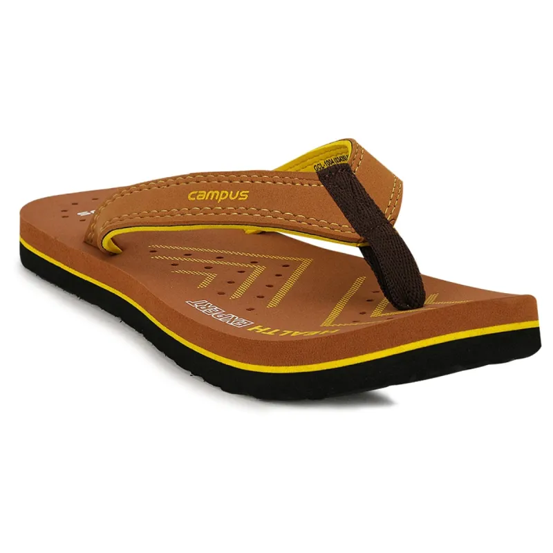 GCL-2004 Brown Women's Flip Flops sold by Campus Shoes