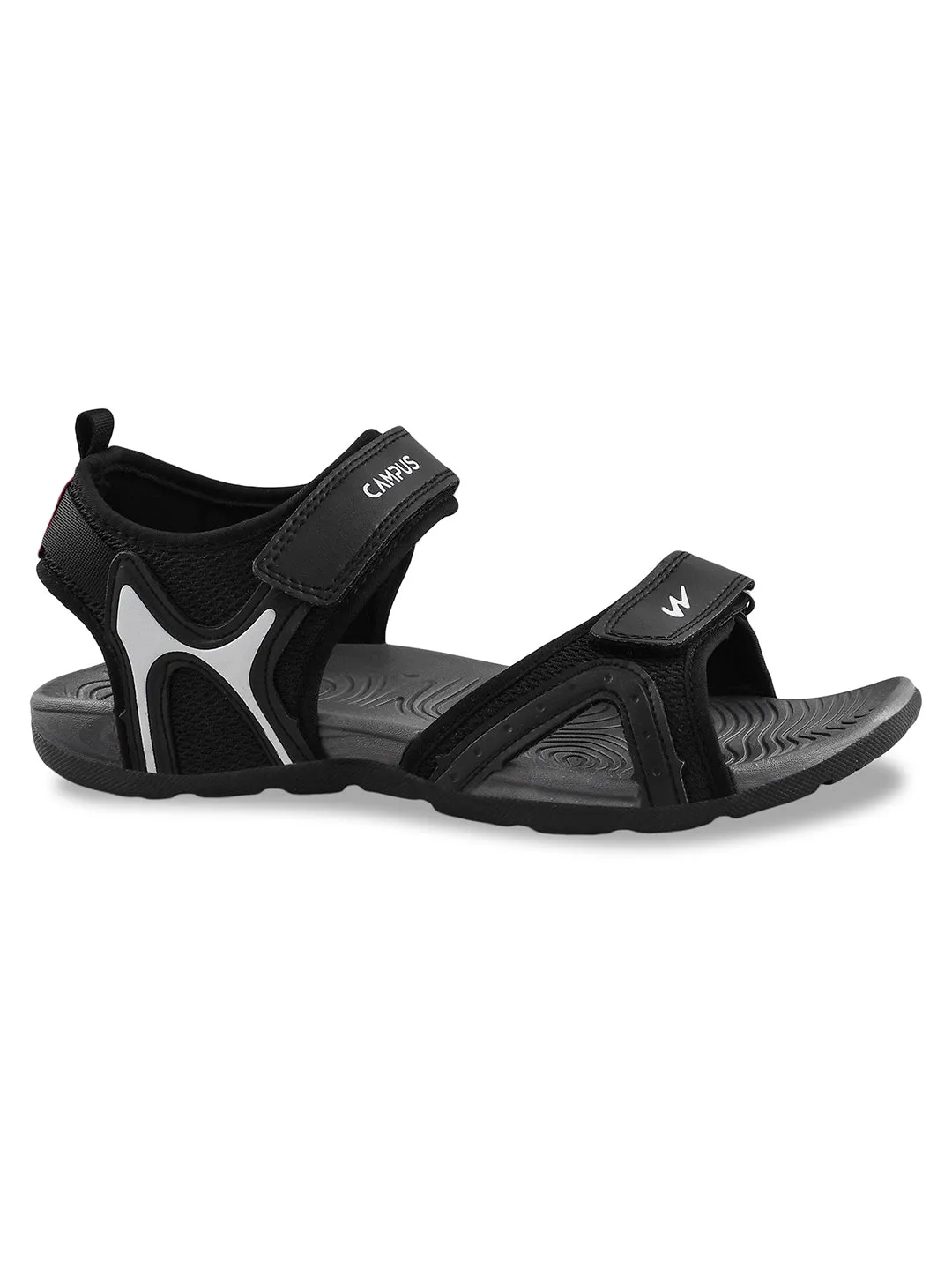 GC-22105 Black Men's Sandals sold by Campus Shoes
