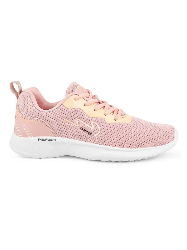 CAMP PEANUT Pink Women's Running Shoes sold by Campus Shoes
