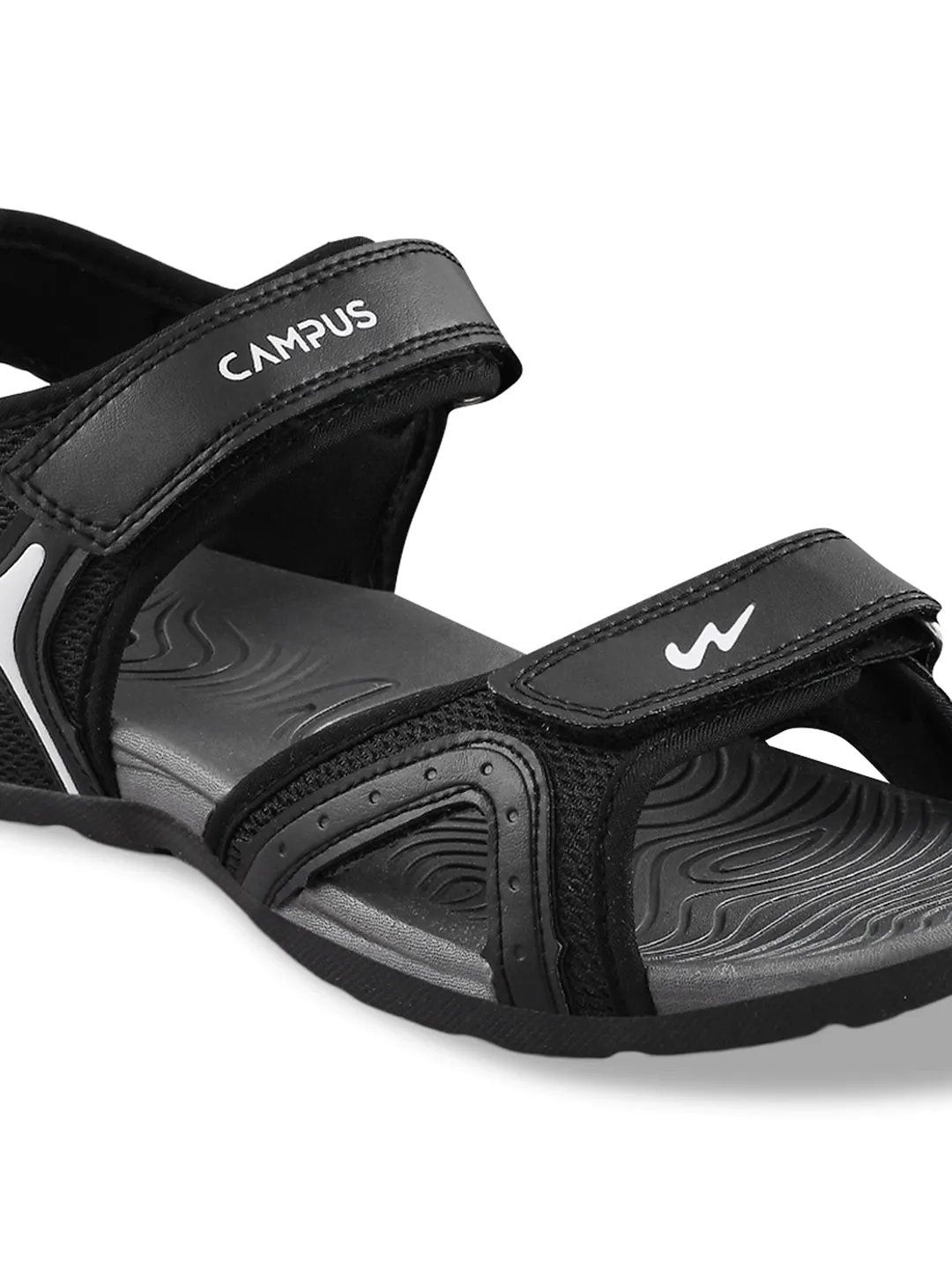 GC-22105 Black Men's Sandals sold by Campus Shoes product image thumbnail 5