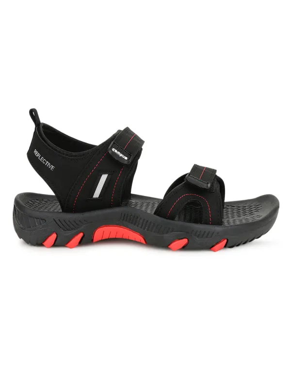 2GC-03 Black Men's Sports Sandals sold by Campus Shoes