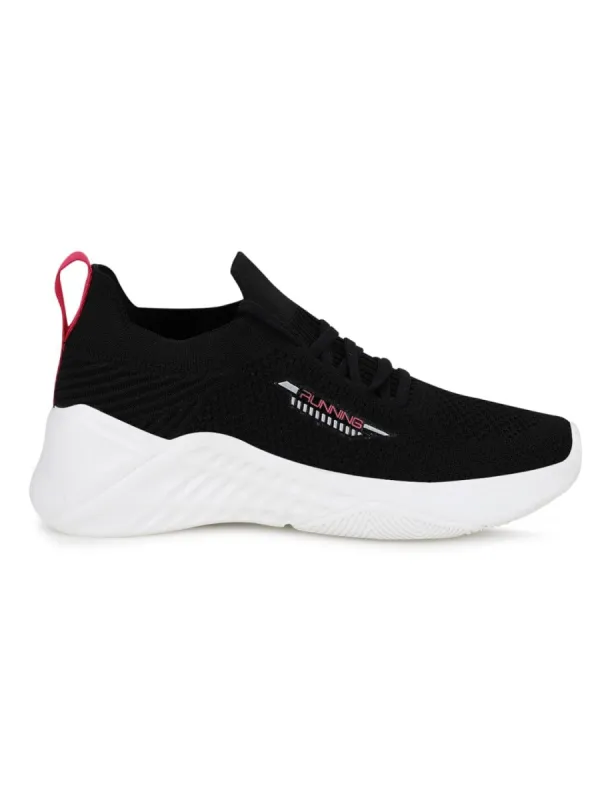 FLOSS Black Women's Walking Shoes sold by Campus Shoes