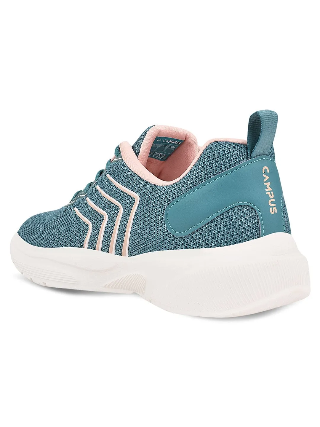 CAMP-LOUIS Green Running Shoes sold by Campus Shoes product image thumbnail 3