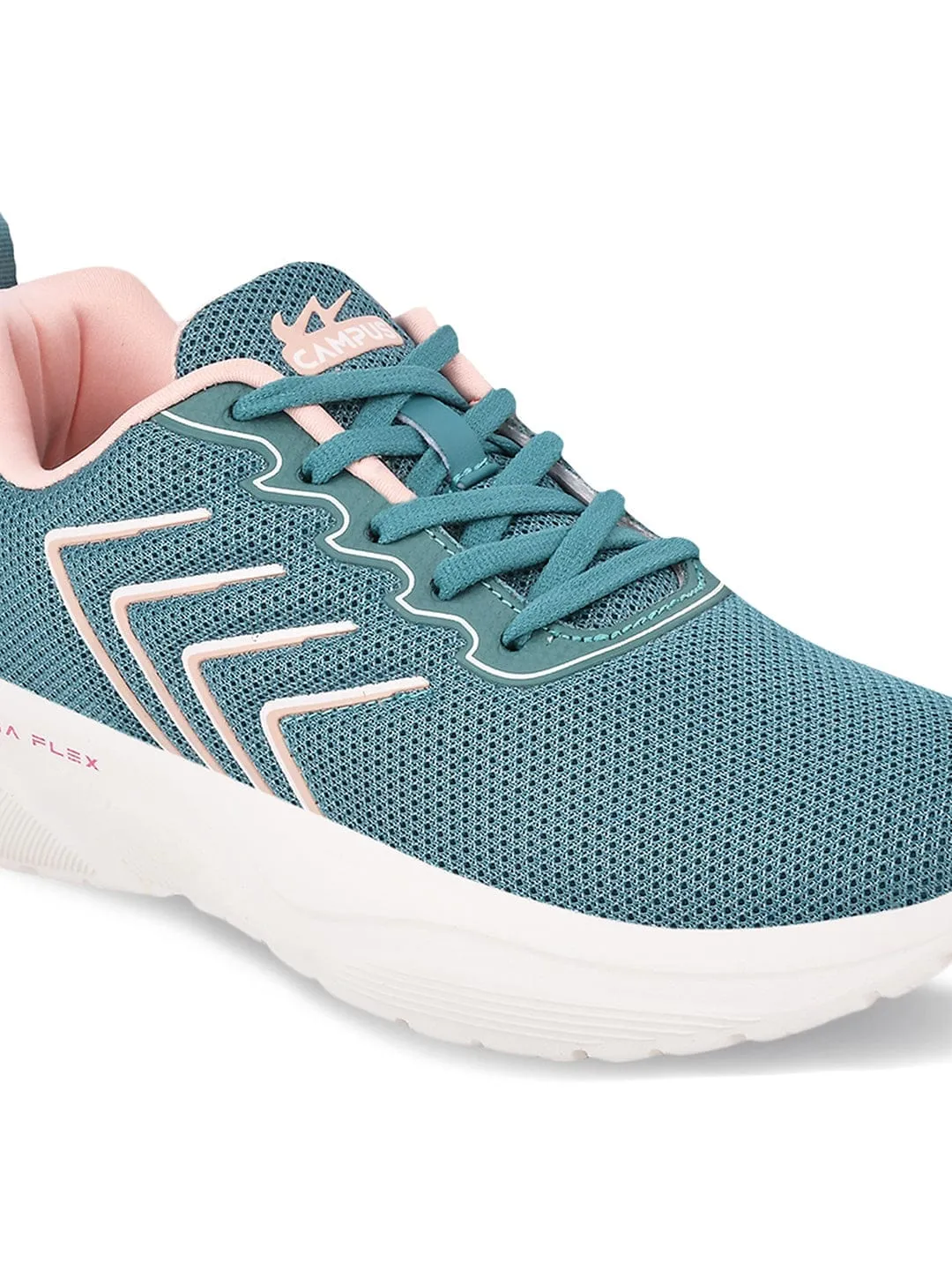 CAMP-LOUIS Green Running Shoes sold by Campus Shoes product image thumbnail 4