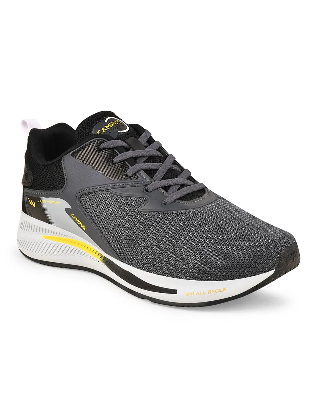 CAMP-TRUTH Grey Men's Running Shoes sold by Campus Shoes product image thumbnail 2