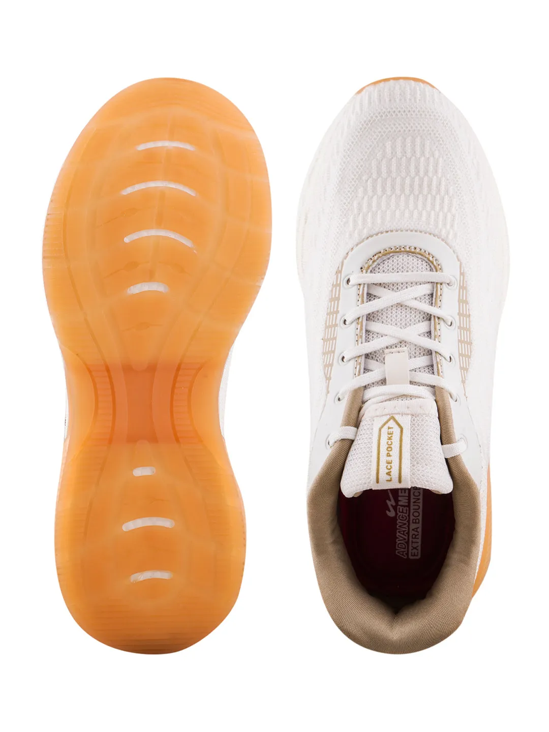 CRUISER Off White Men's Running Shoes sold by Campus Shoes product image thumbnail 5