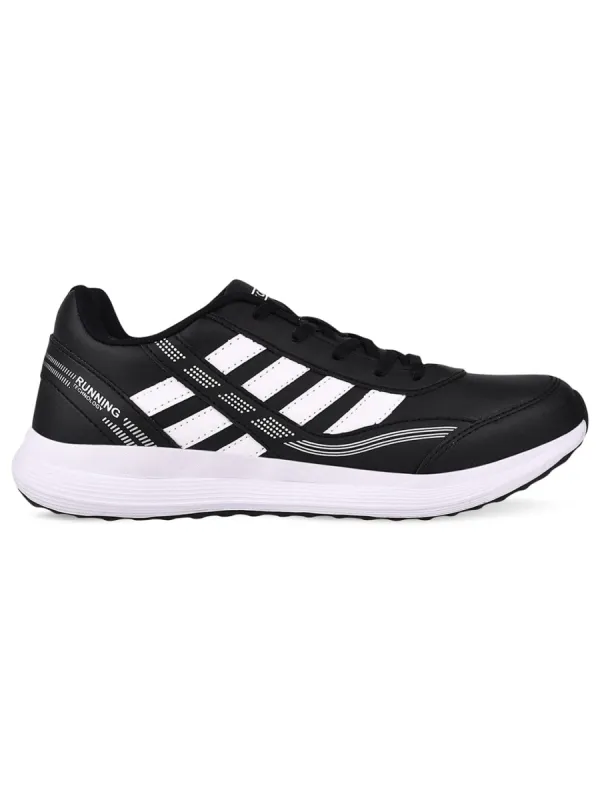 REGULAR Black Men's Running Shoes sold by Campus Shoes