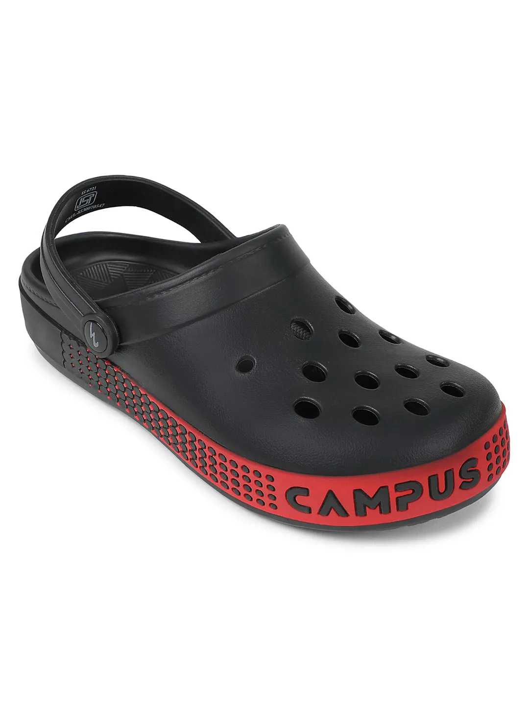 GC-4006A Black Men's Clogs sold by Campus Shoes product image thumbnail 2