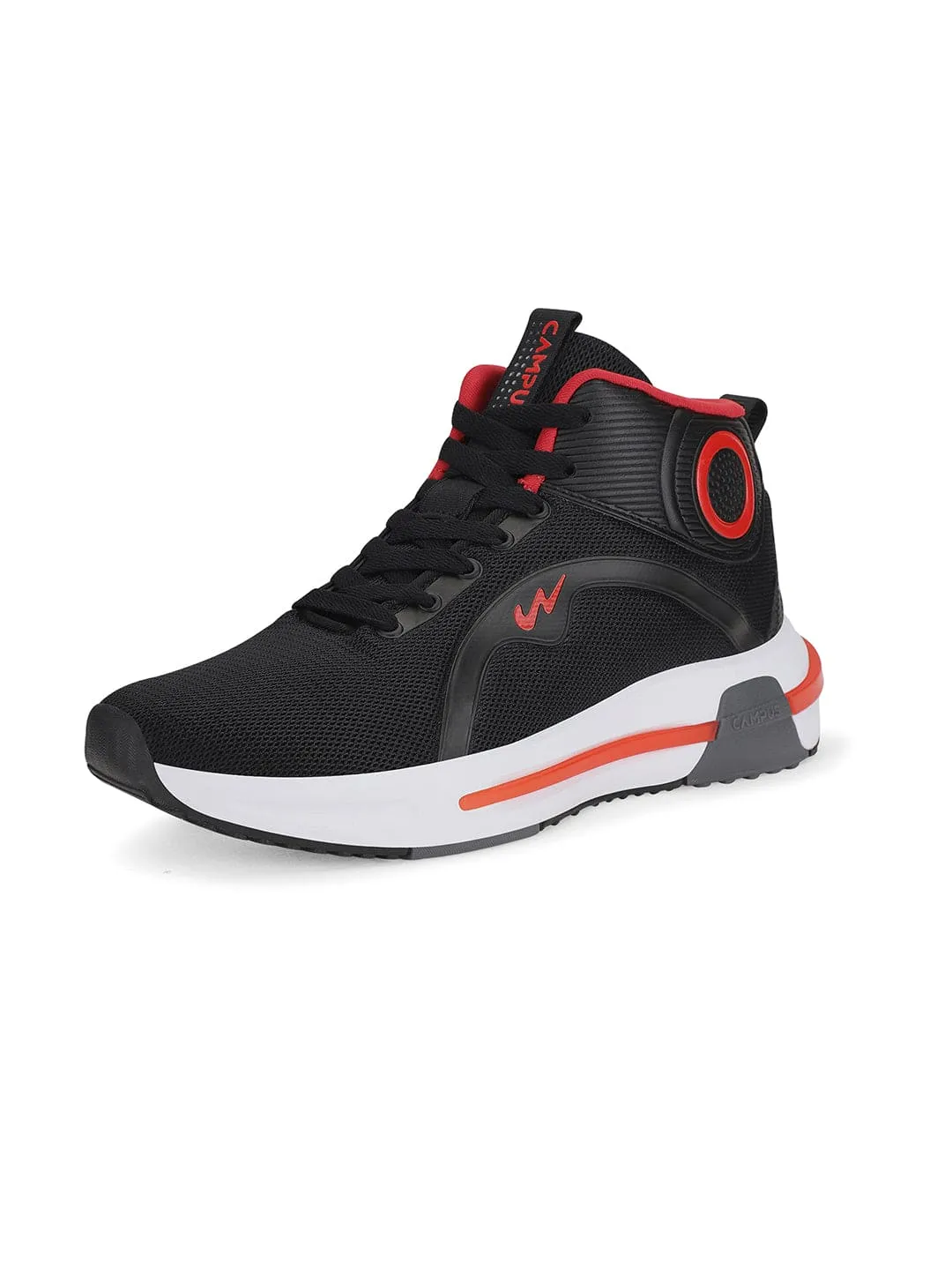 DOMS Black Men's Sneakers sold by Campus Shoes product image thumbnail 5