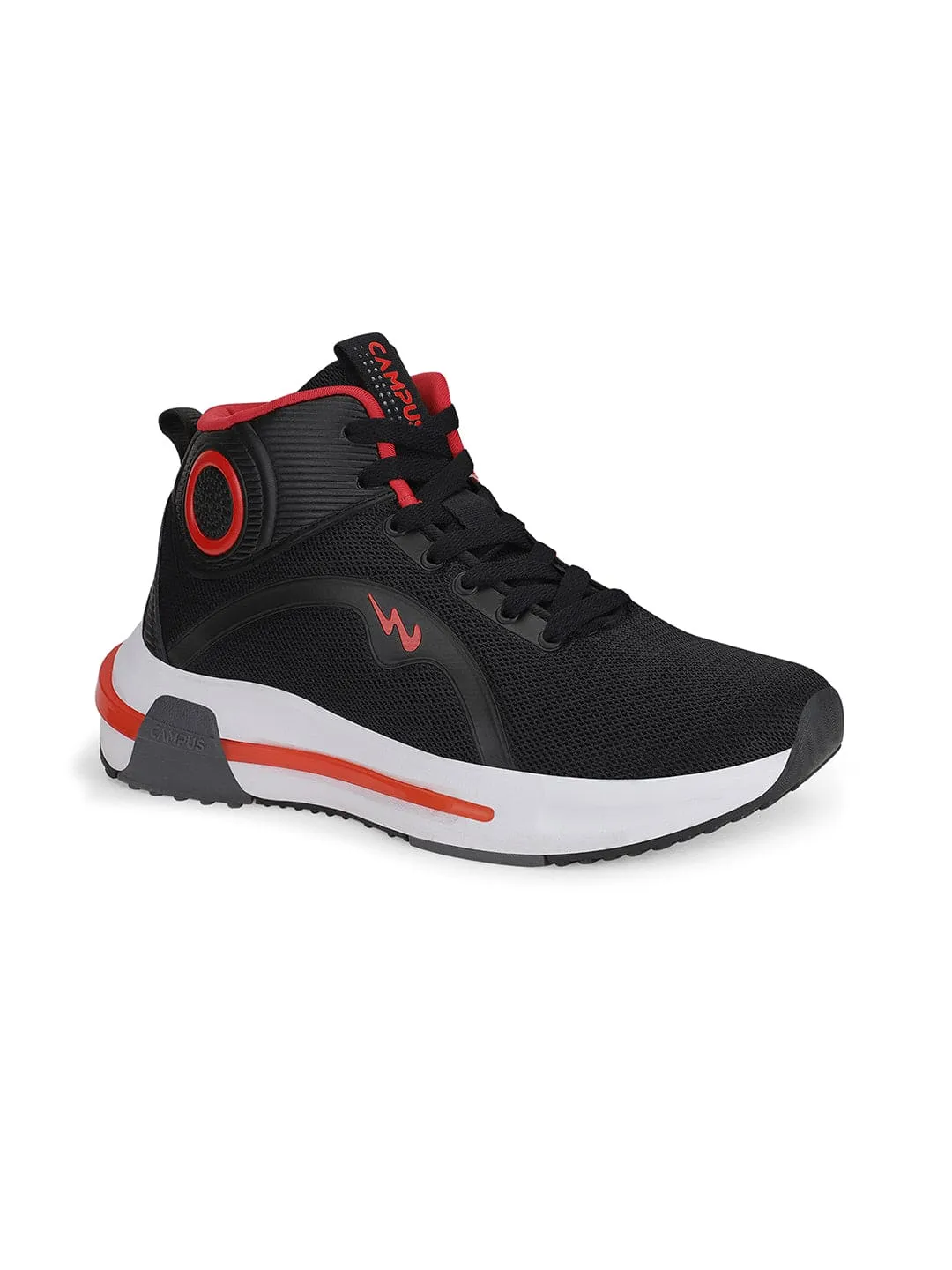 DOMS Black Men's Sneakers sold by Campus Shoes product image thumbnail 2
