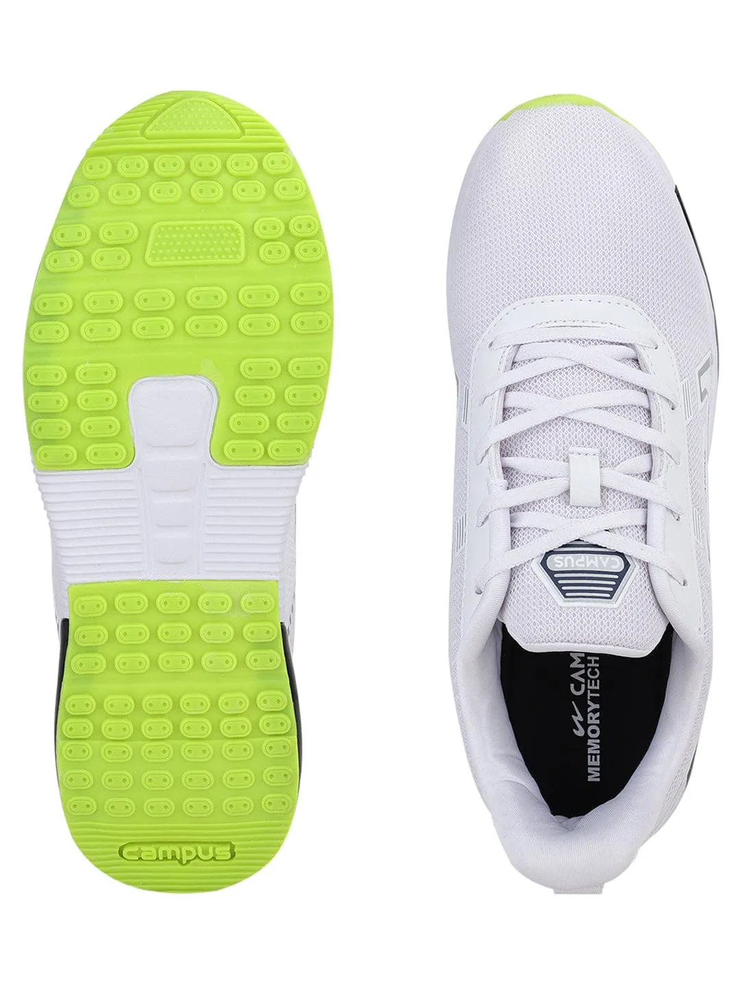CULTURE N White Men's Running Shoes sold by Campus Shoes product image thumbnail 3