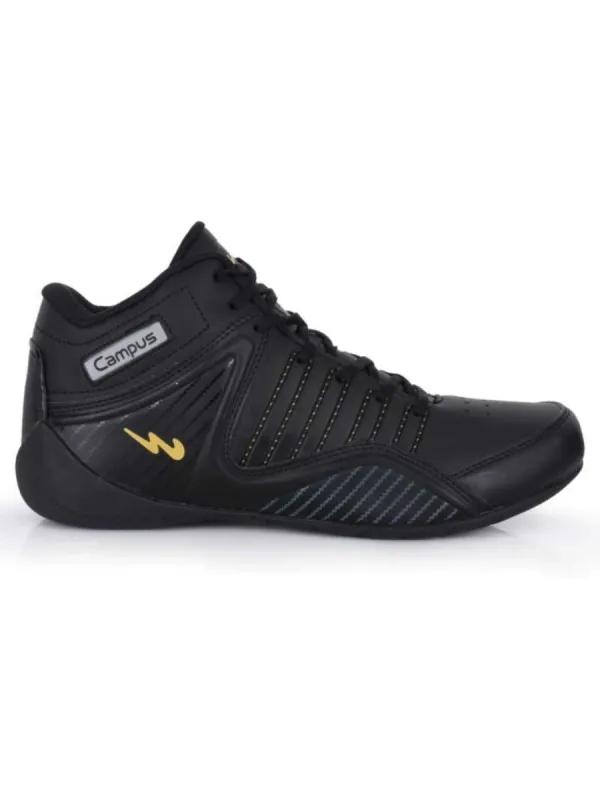 CITY-RIDE Black Men's Sneakers sold by Campus Shoes