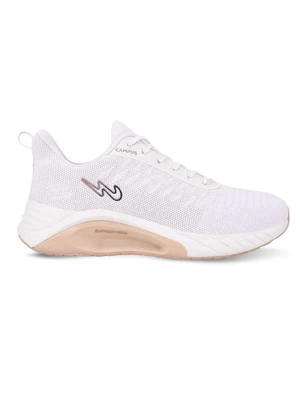 NIDO White Men's Running Shoes sold by Campus Shoes