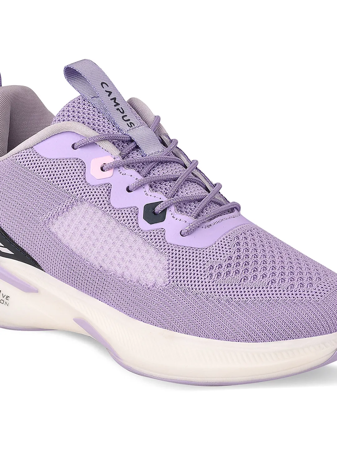 OLIVIA Purple Women's Sneakers sold by Campus Shoes product image thumbnail 4