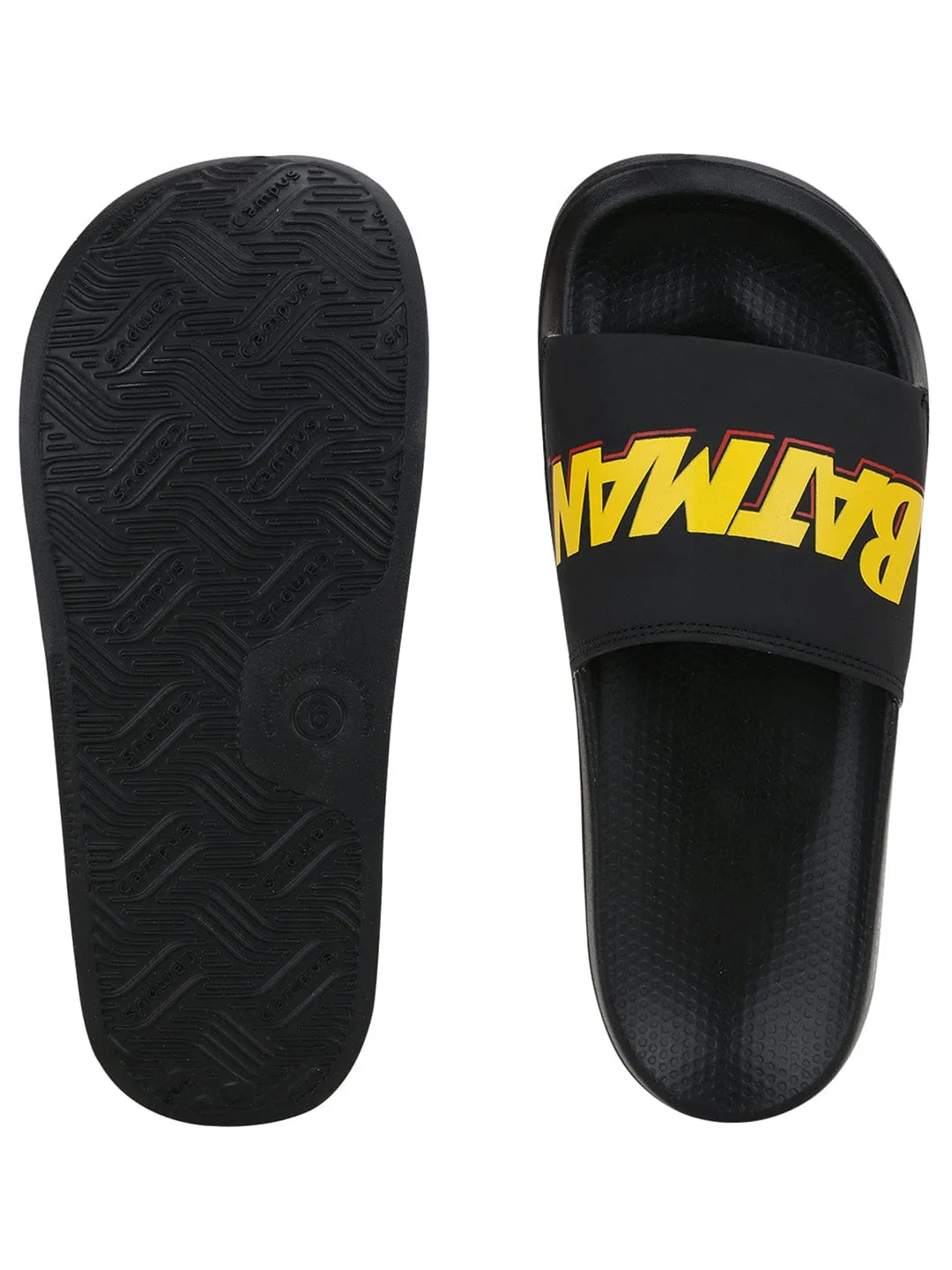 JL-001 Black Men's Slides sold by Campus Shoes product image thumbnail 4