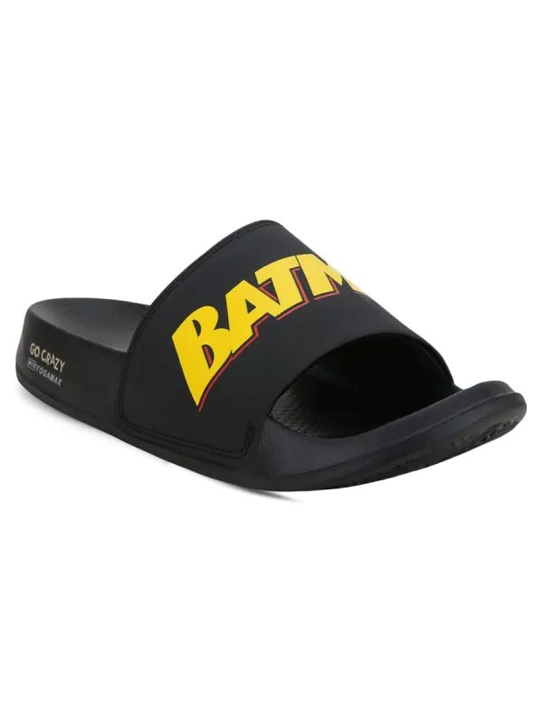 JL-001 Black Men's Slides sold by Campus Shoes