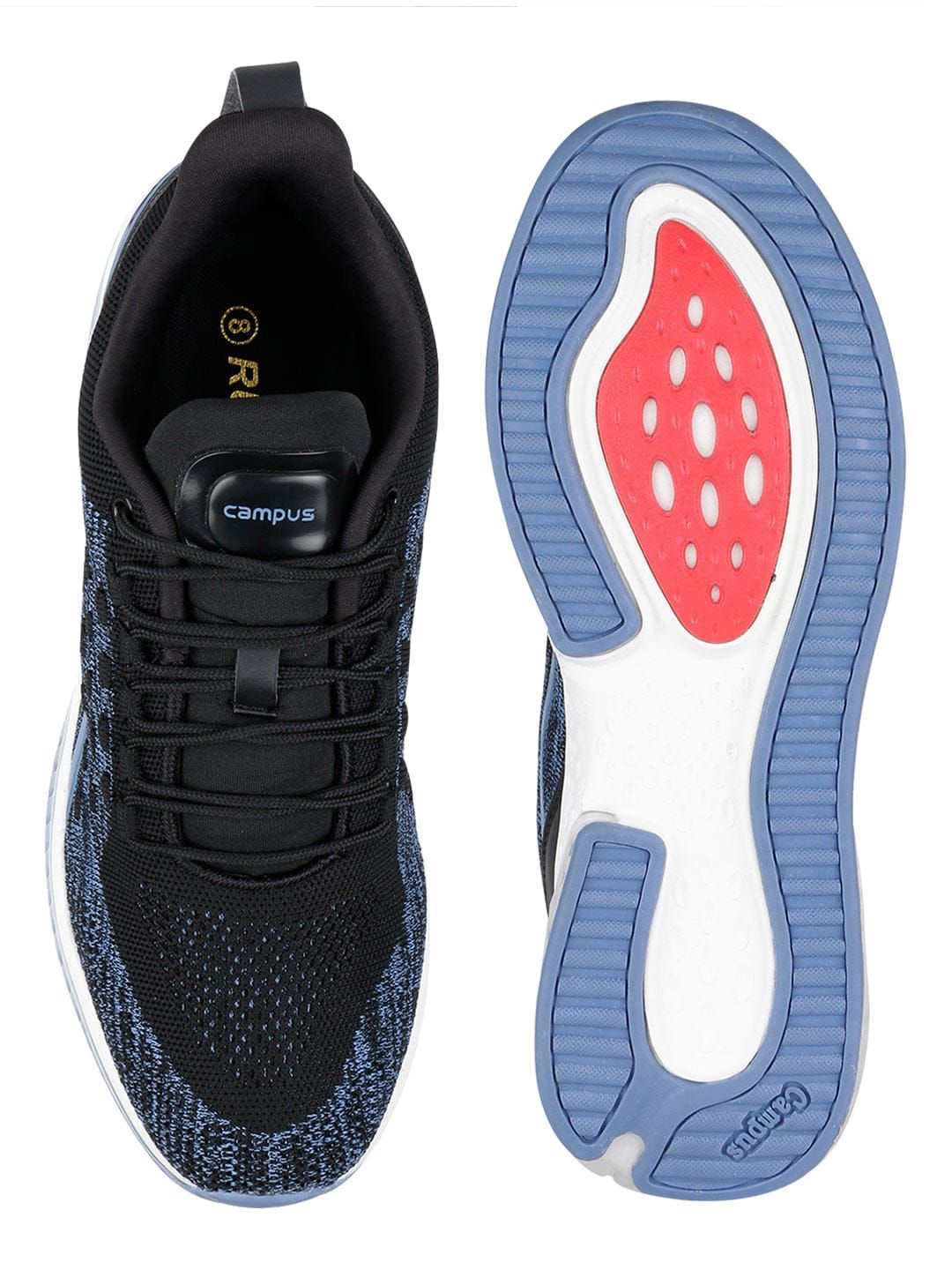 ANTHEM Blue Men's Running Shoes sold by Campus Shoes product image thumbnail 4
