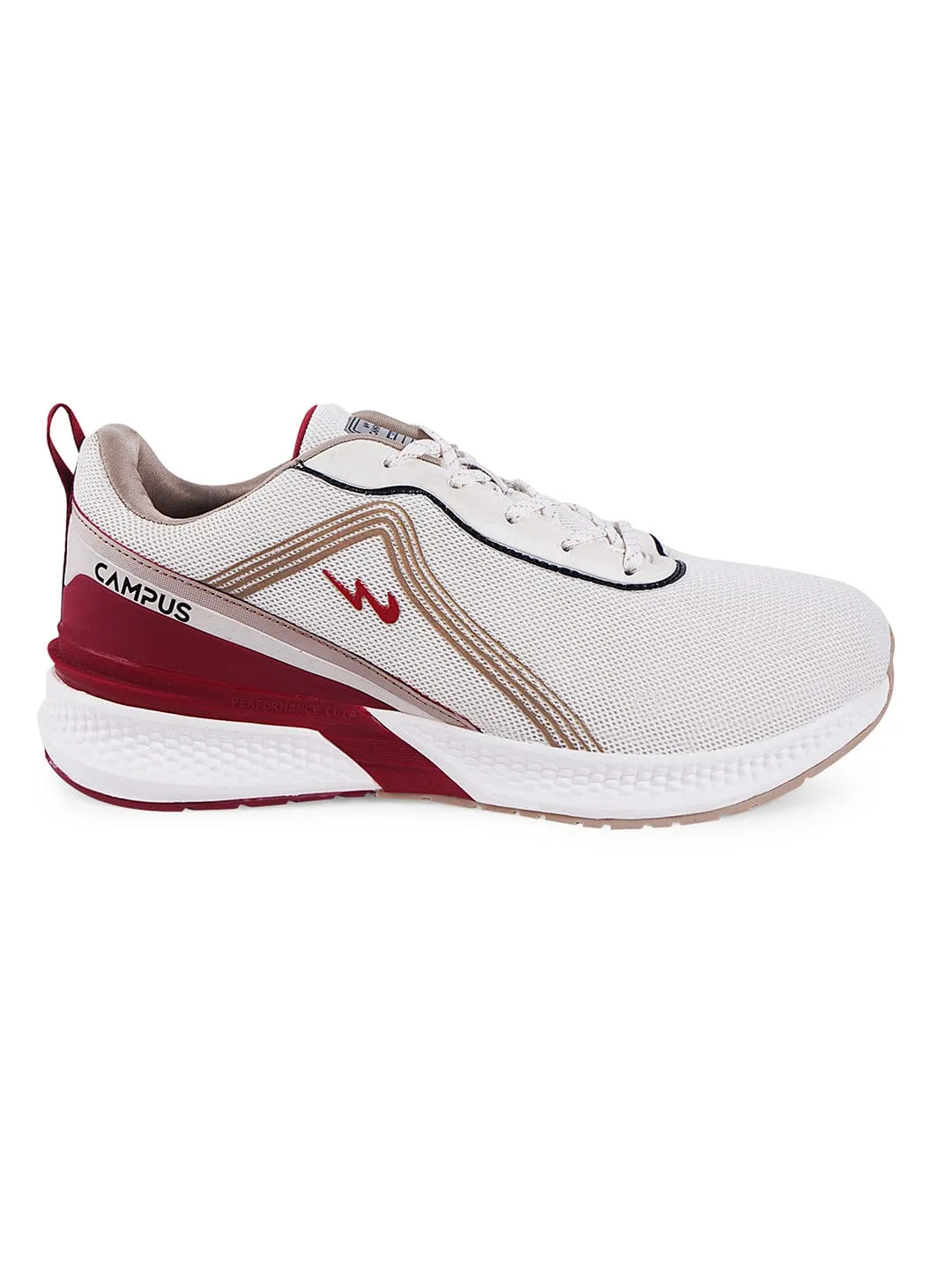 CAMP FAST White Men's Running Shoes sold by Campus Shoes