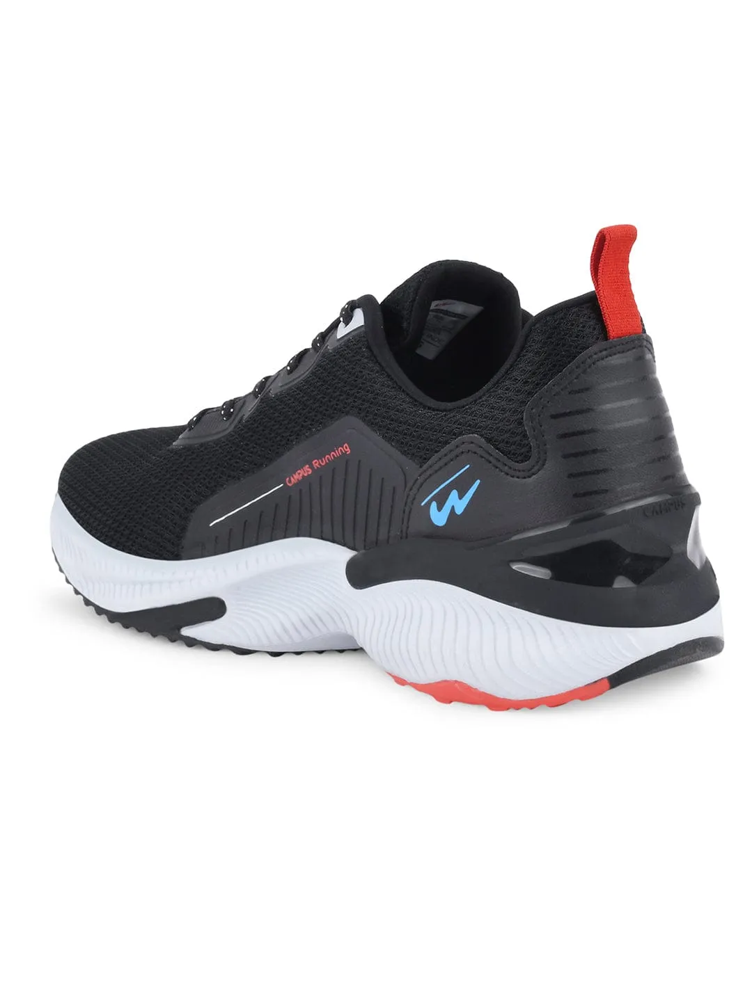 CAMP-HUSTUN Black Men's Running Shoes sold by Campus Shoes product image thumbnail 3