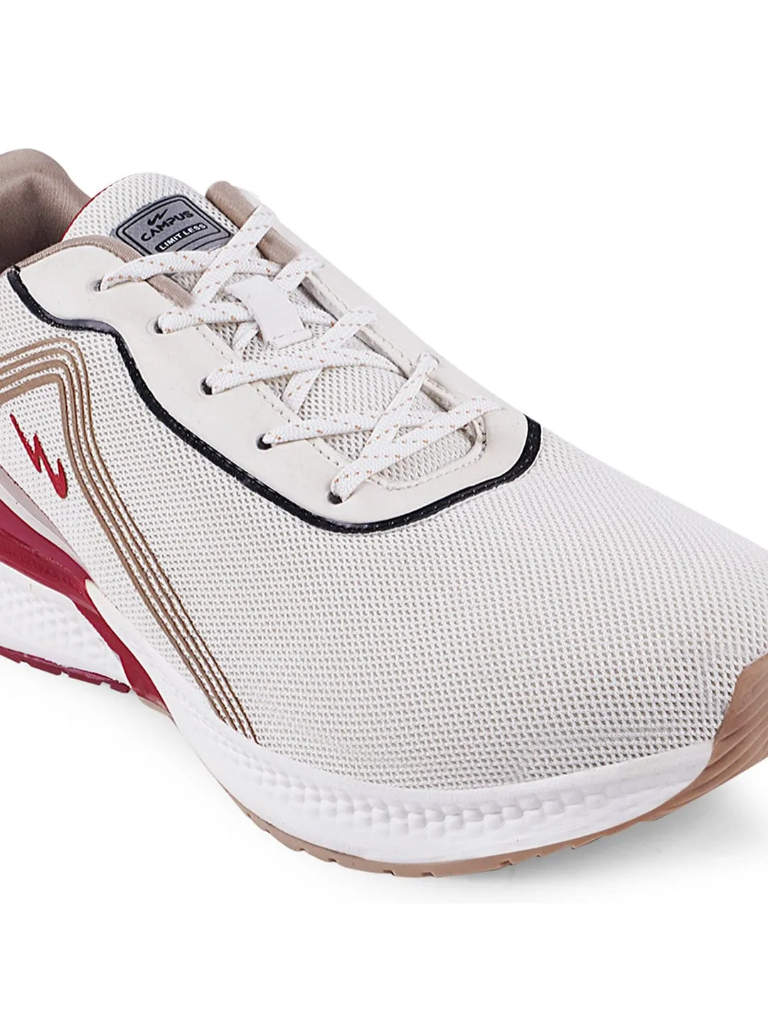CAMP FAST White Men's Running Shoes sold by Campus Shoes product image thumbnail 5