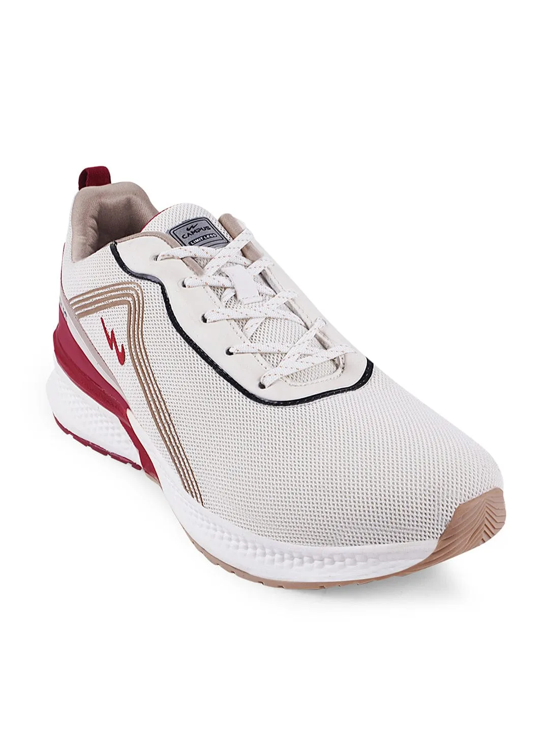 CAMP FAST White Men's Running Shoes sold by Campus Shoes product image thumbnail 2