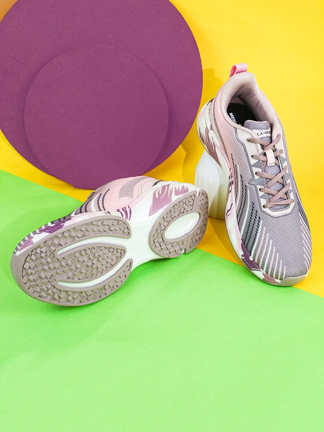 CAMP STREAK Pink Women's Running Shoes sold by Campus Shoes product image thumbnail 5