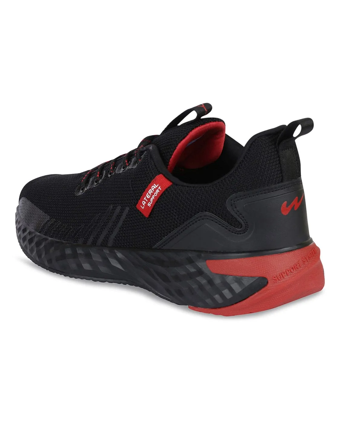 SIMBA PRO Black Men's Sports Shoes sold by Campus Shoes product image thumbnail 3