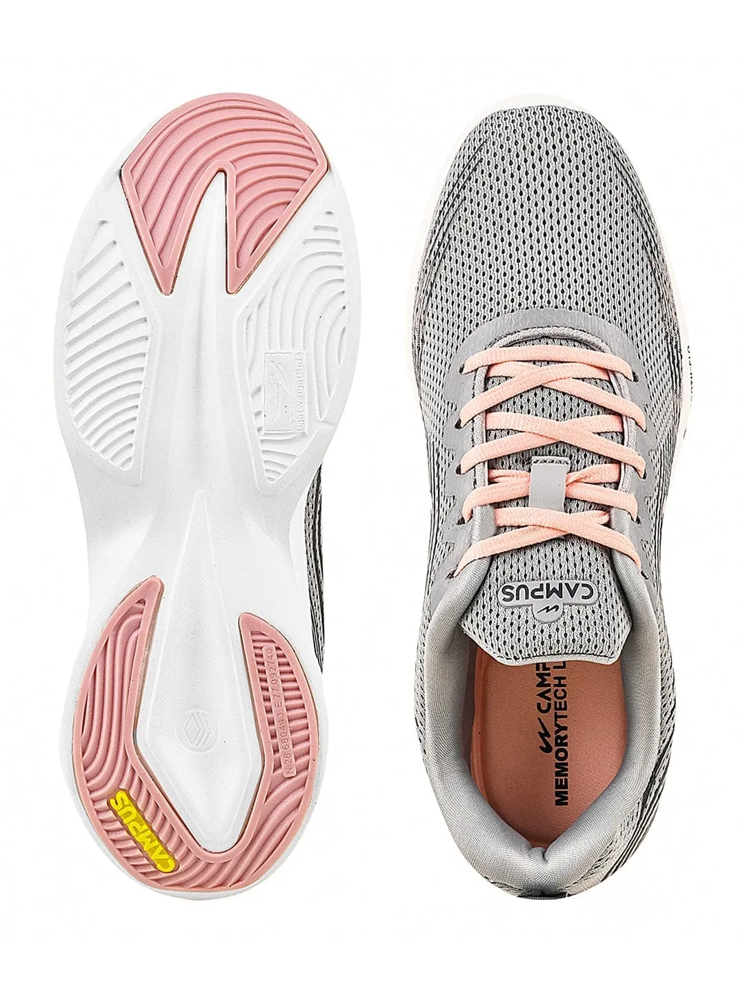 CAMP-LEX Grey Women's Sneakers sold by Campus Shoes product image thumbnail 5