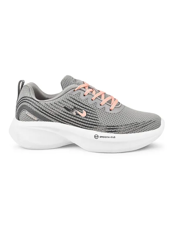 CAMP-LEX Grey Women's Sneakers sold by Campus Shoes