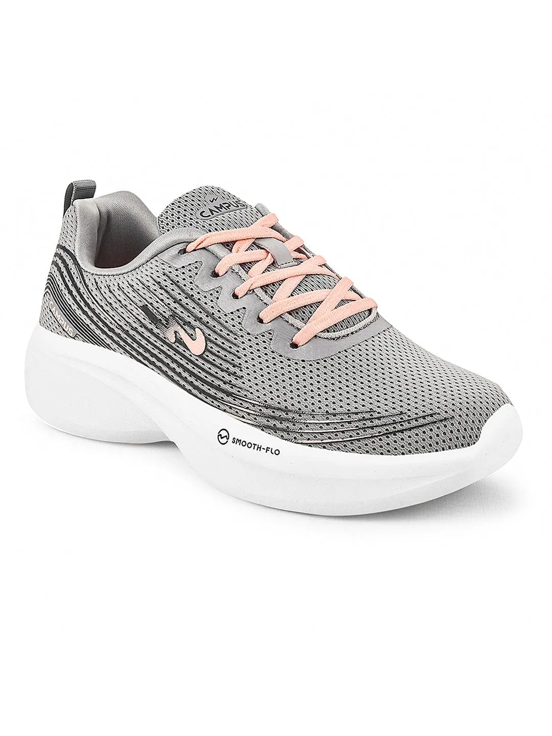 CAMP-LEX Grey Women's Sneakers sold by Campus Shoes product image thumbnail 2