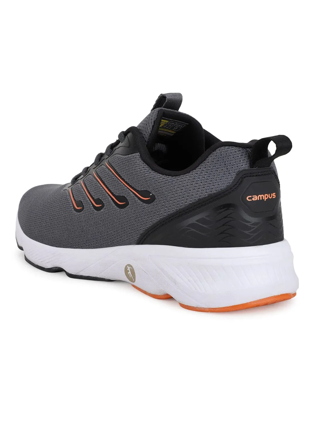 RUMBLE Grey Men's Running Shoes sold by Campus Shoes product image thumbnail 3