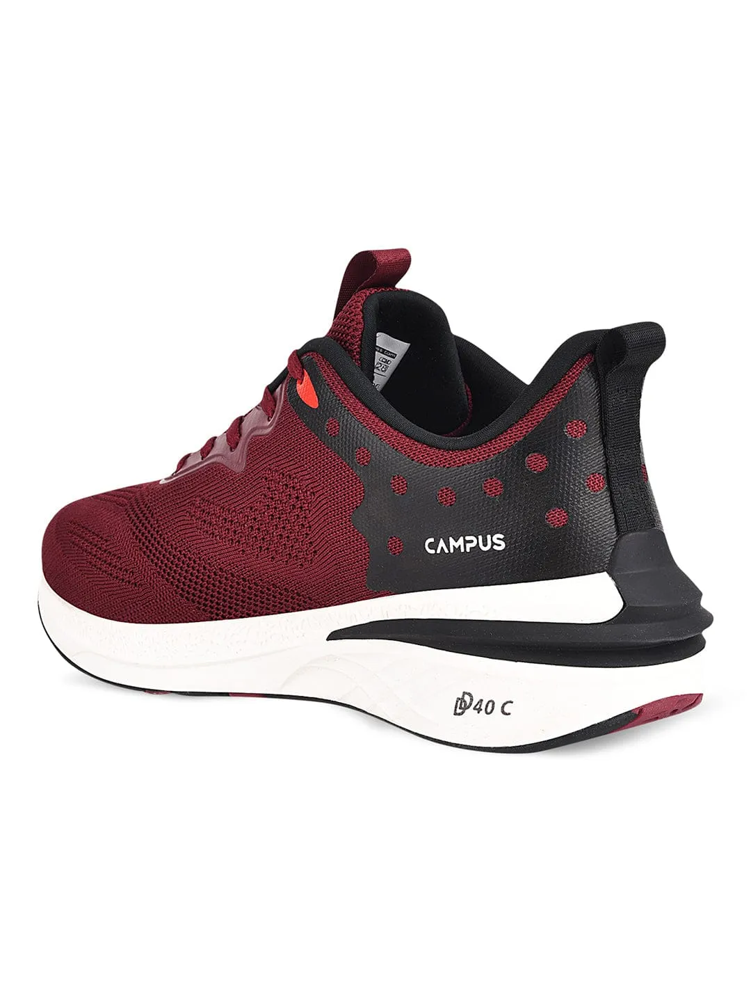 SKULL Burgundy Men's Running Shoes sold by Campus Shoes product image thumbnail 3