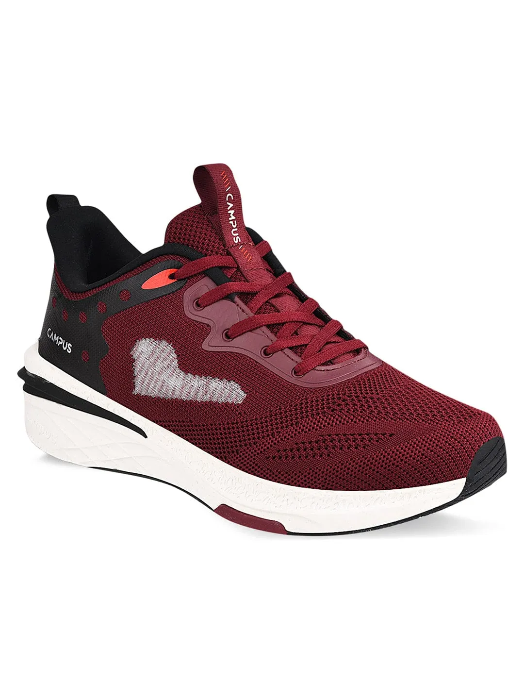SKULL Burgundy Men's Running Shoes sold by Campus Shoes product image thumbnail 2