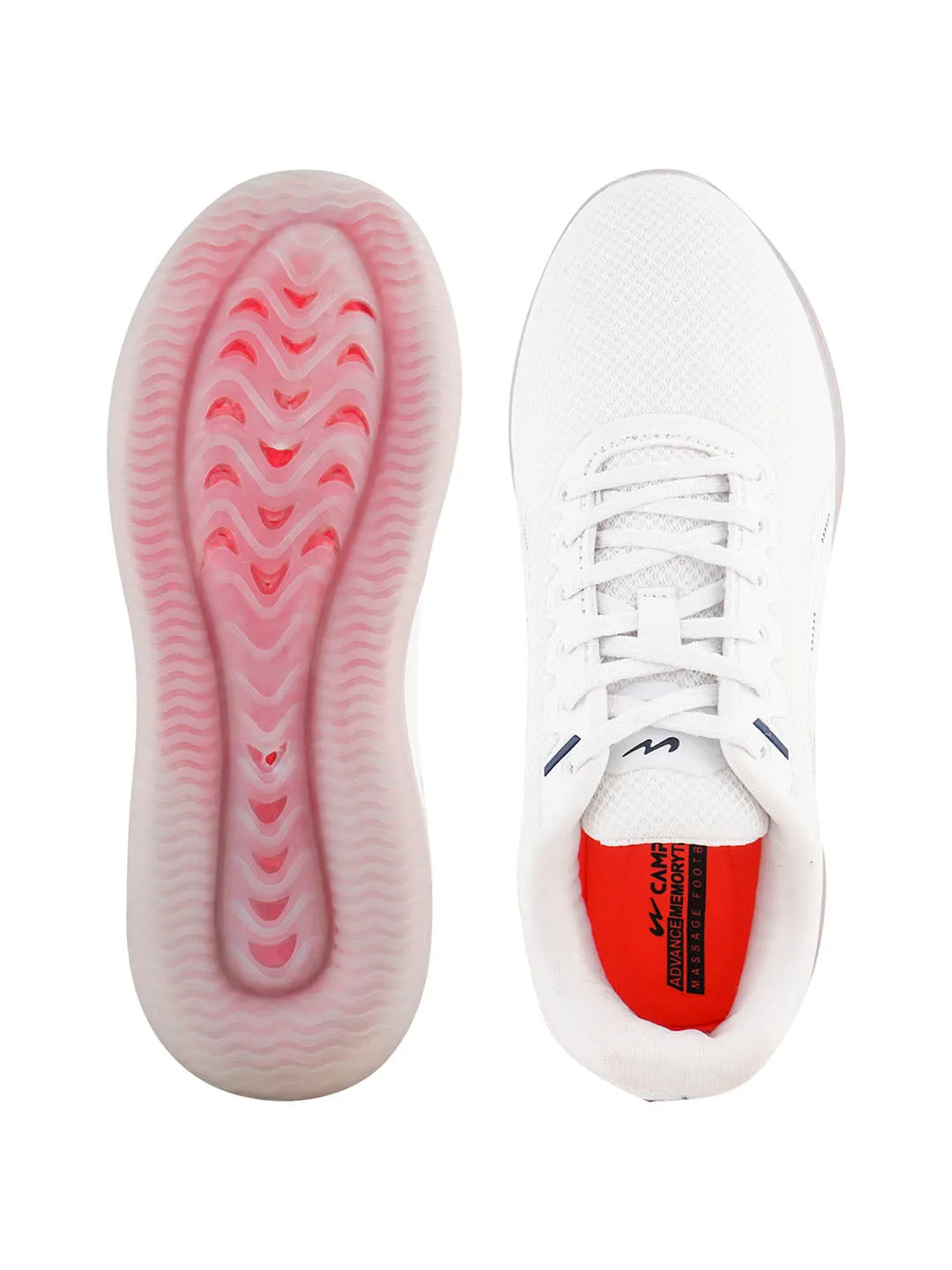 BENEDICT White Men's Sports Shoes sold by Campus Shoes product image thumbnail 4