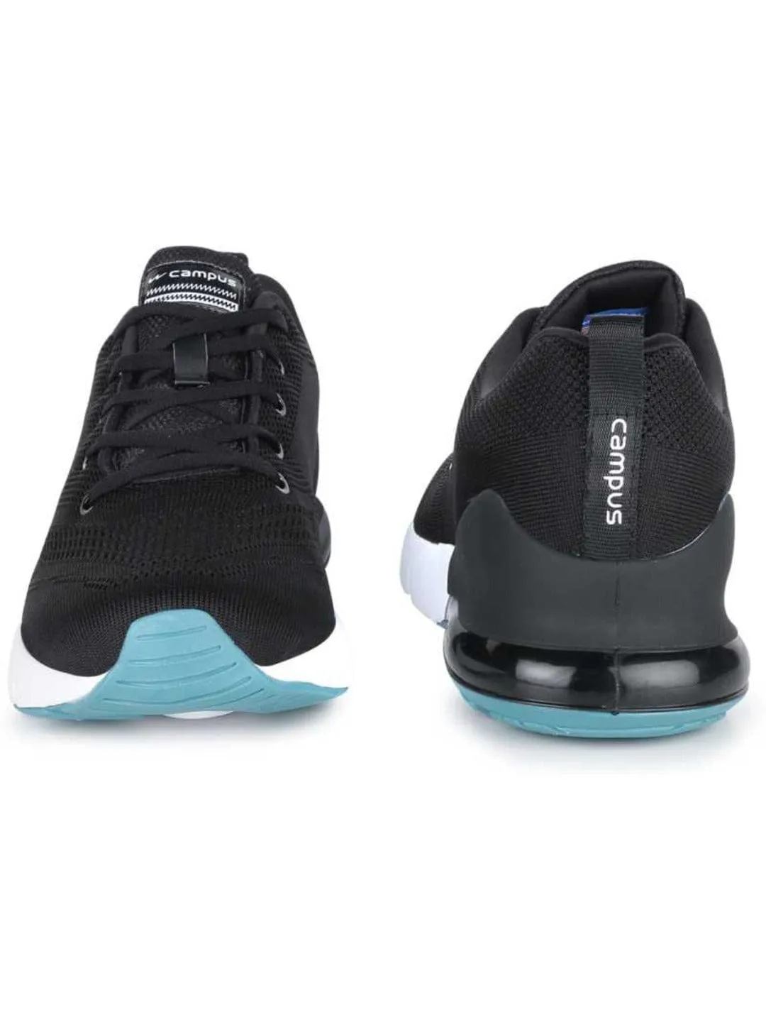 NORTH PLUS Black Men's Running Shoes sold by Campus Shoes product image thumbnail 3