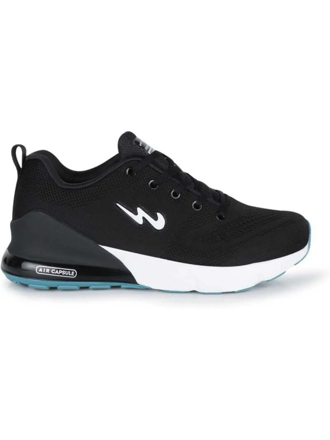 NORTH PLUS Black Men's Running Shoes sold by Campus Shoes