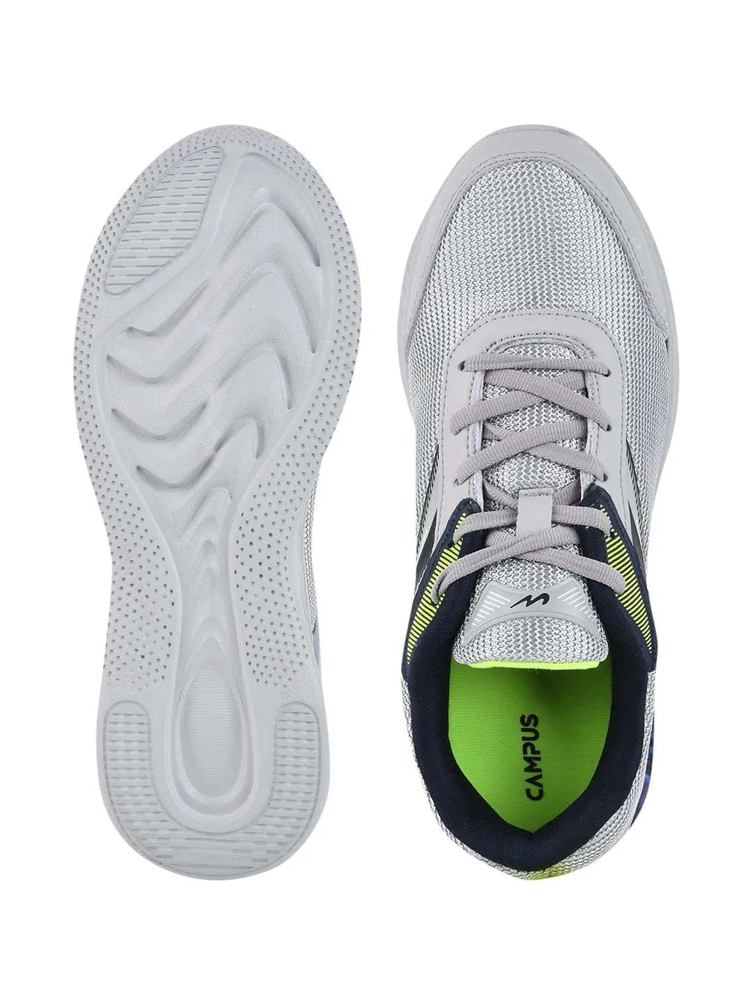 SWAGER Grey Men's Running Shoes sold by Campus Shoes product image thumbnail 4