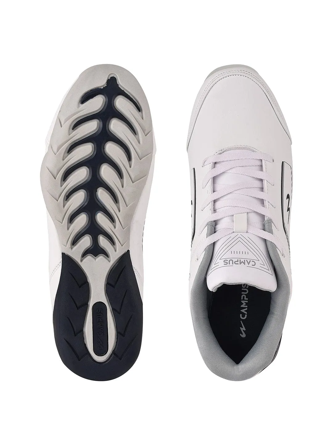 FREEZE White Men's Running Shoes sold by Campus Shoes product image thumbnail 5